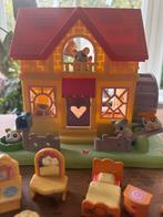 Hamtaro speelhuisjes met veel accessoires, Ophalen of Verzenden, Gebruikt