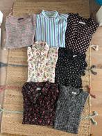 Vintage Blouses, Top & Trui - Maat S, Kleding | Dames, Ophalen of Verzenden, Gedragen, Maat 36 (S), Zwart