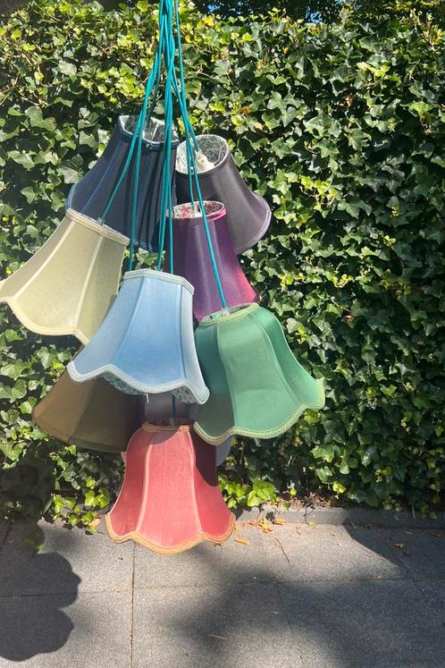 Zuiver ‘Granny’: prachtig leuke lamp, Huis en Inrichting, Lampen | Hanglampen, Gebruikt, 75 cm of meer, Stof, Ophalen