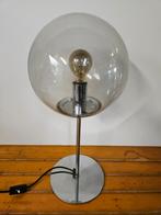 Vintage bureaulamp met glazenbol, jaren 60., Antiek en Kunst, Kunst | Designobjecten, Ophalen