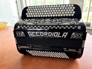 Accordiola Concerto knopaccordeon beschikbaar voor biedingen