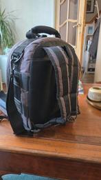 Cameratas kleur beige van binnen blauw., Audio, Tv en Foto, Fotografie | Fototassen, Ophalen, Zo goed als nieuw, Schoudertas, Overige merken