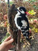 TE KOOP vilten Specht vogel handgemaakt, Verzamelen, Verzenden, Nieuw, Vogel, Beeldje of Figuurtje