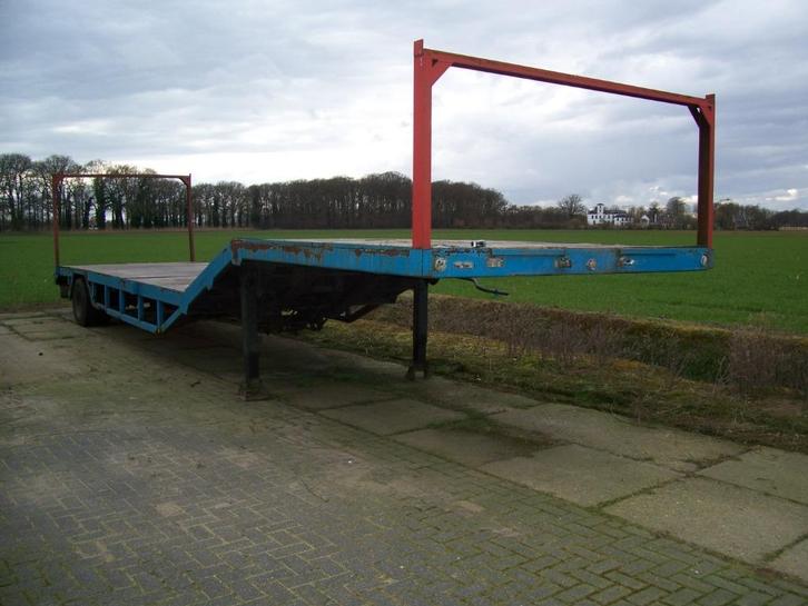 Dieplader met gestuurde as Unterholzner 1991, Auto's, Vrachtwagens, Particulier, Aanhangers en Opleggers, Ophalen
