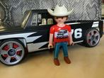 Playmobil pickup truck met cowboy, Ophalen of Verzenden, Zo goed als nieuw, Complete set