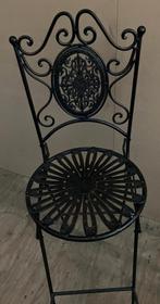 4 st Metalen barkrukken met rugleuning en inklapbaar, Ophalen