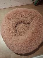 Leuke oudroze fluffie kattenmand, Ophalen, Gebruikt, Pluche