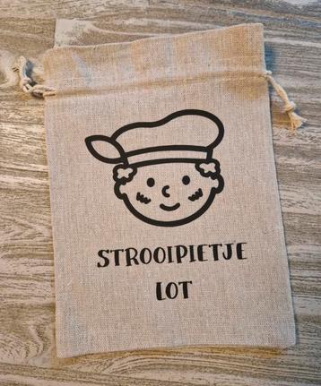 Pepernoten zakje voor je liefste strooipietje beschikbaar voor biedingen