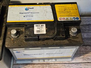 Anwb 12v 63ah auto accu 620a  beschikbaar voor biedingen