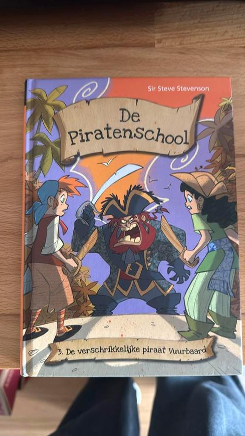 Steve Stevenson - De verschrikkelijke piraat vuurbaard, Boeken, Kinderboeken | Jeugd | onder 10 jaar, Zo goed als nieuw, Ophalen of Verzenden