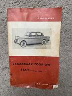 Fiat 1100 & 1200 Vraagbaak - P. Olyslager, Ophalen of Verzenden, Gelezen, Piet Olyslager