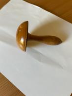 Antieke/vintage houten  sokkenstop paddenstoel, Ophalen of Verzenden