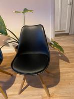 2 stoelen (dining chairs) black scandi style, Twee, Gebruikt, Zwart, Ophalen