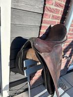 Decoratie zadel op houten, Ophalen, Gebruikt