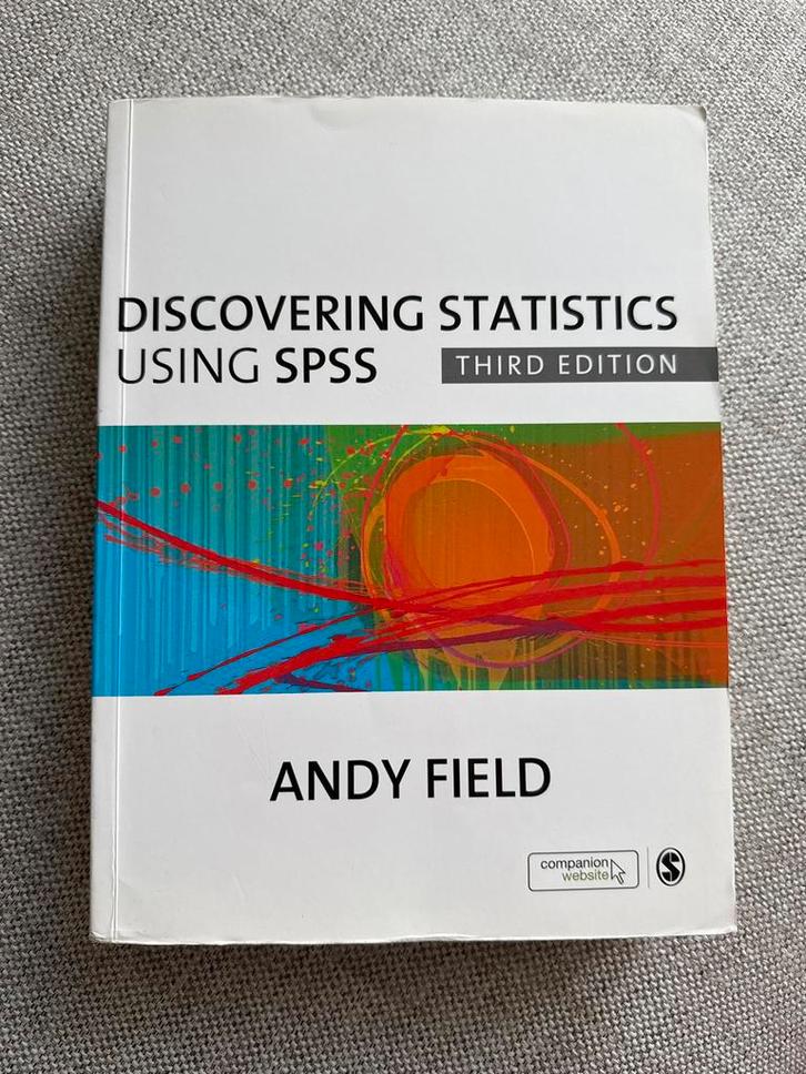 Discovering Statistics Using SPSS - Andy Field, Boeken, Studieboeken en Cursussen, Gelezen, HBO, Beta, Ophalen of Verzenden