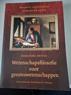 Wetenschapsfilosofie voor geesteswetenschappen, Diverse auteurs, Ophalen of Verzenden, Gamma, WO