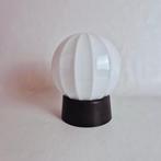 Thabur Art Deco plafondlamp wit, Huis en Inrichting, Lampen | Plafondlampen, Gebruikt, Verzenden, Vintage item, Glas