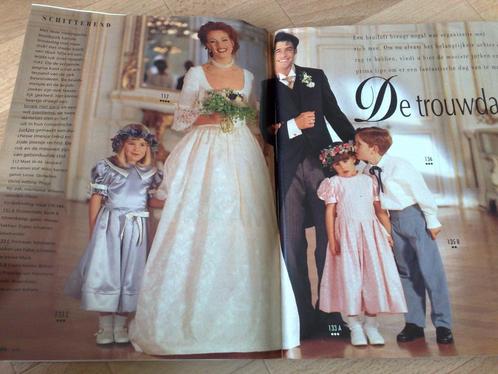 Burda april nr. 4 / 1996 , Bruidsjrken & extra familiefeest, Hobby en Vrije tijd, Kledingpatronen, Vrouw, Burda, Verzenden