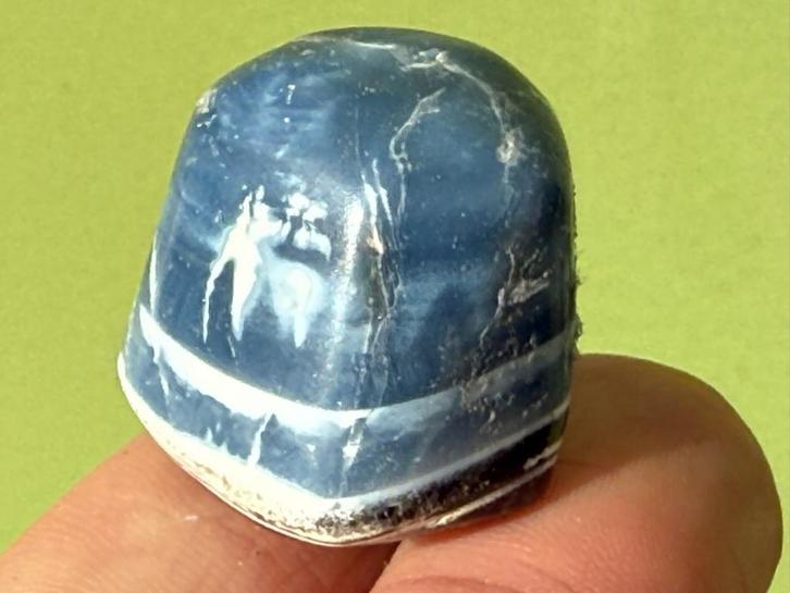 Owyhee blauwe Opaal uit USA mineralen H, Verzamelen, Mineralen en Fossielen, Mineraal, Ophalen of Verzenden