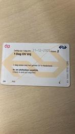 Dagkaart, Eén persoon, Bus, Metro of Tram, Algemeen kaartje