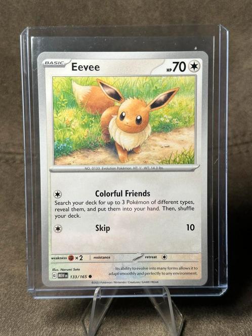 Eevee #52 052/072 (Pokemon Shining Fates), Hobby en Vrije tijd, Verzamelkaartspellen | Pokémon, Zo goed als nieuw, Ophalen of Verzenden