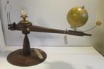 antiek houten planetarium met globe atelier Follner Brno, Antiek en Kunst, Curiosa en Brocante, Ophalen