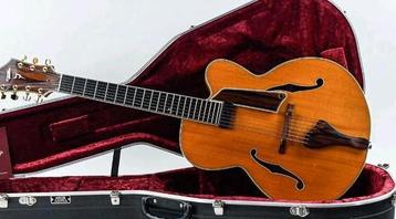 Daniel Slaman Archtop 7 string ruil / inruil beschikbaar voor biedingen