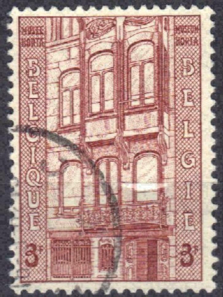 Belgie 1962 - Yvert/OBP 1204 - Architect Baron Horta (ST), Postzegels en Munten, Postzegels | Europa | België, Gestempeld, Verzenden