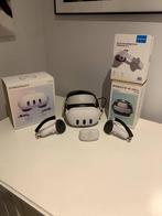 Meta Quest 3 128gb met bobo vr m3+ en knuckle controllers, Ophalen, Zo goed als nieuw, VR-bril, Overige platformen