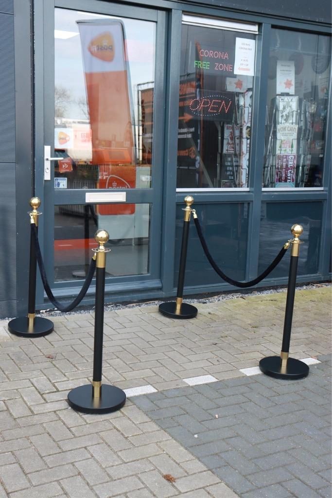 Vip palen - Afzetpalen - Feest decoratie, Hobby en Vrije tijd, Feestartikelen | Verhuur, Nieuw, Overige, Ophalen of Verzenden