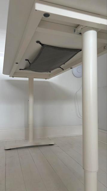 IKEA Bekant 140x60 Bureau Wit - afbeelding 4