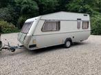 Caravan kip hy line  kh 48t, Caravans en Kamperen, Caravans, Rondzit, Kip, Bedrijf, Dwarsbed