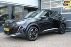 Peugeot 2008 1.2 PureTech Allure, Gebruikt, Zwart, Leder en Stof, Zwart