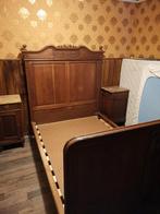 Frans bed, eiken kasteel bed, 140x200, Ophalen