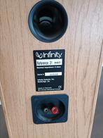 Speakerset Infinity, Gebruikt, 120 watt of meer, Front, Rear of Stereo speakers, Ophalen