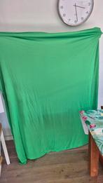 Groen scherm / Greenscreen doek, Ophalen of Verzenden, Gebruikt, Achtergrond