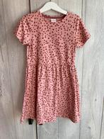 Roze jurk met stippen Hema maat 122/128, Meisje, Ophalen of Verzenden, Zo goed als nieuw, Jurk of Rok