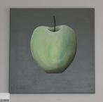 Botanisch schilderij appel, gesigneerd (model 2), Ophalen of Verzenden