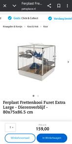 Ferplast Furet kooi, Dieren en Toebehoren, Ophalen, Gebruikt, 60 tot 90 cm, 75 tot 110 cm