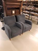 2 Grijze Fauteuils, Ophalen, X, Zo goed als nieuw, X