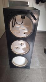 Te koop 4 lege subs zelfbouw geschikt voor 3x 10inch speaker, Audio, Tv en Foto, Luidsprekers, Ophalen, 120 watt of meer, Subwoofer