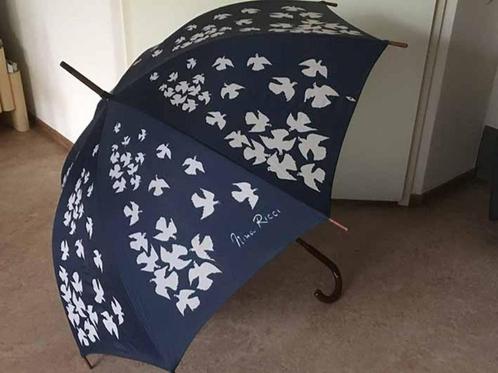 Paraplu Vintage Nina Ricci Donker Blauw, Sieraden, Tassen en Uiterlijk, Paraplu's, Zo goed als nieuw, Blauw, Ophalen of Verzenden