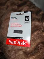 Sandisk usbstick ultra luxe usb 3.1 flashdrive 512gb nieuw, Ophalen of Verzenden, Nieuw, Sandisk, 512 GB