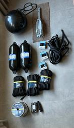 Diverse NIEUWE Boot accessoires: Fenders, lijnen, anker, Watersport en Boten, Ophalen, Nieuw, Lijn of Blok