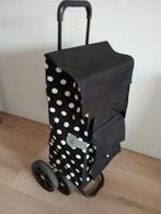 Boodschappentrolley met stippen, Ophalen, Zo goed als nieuw
