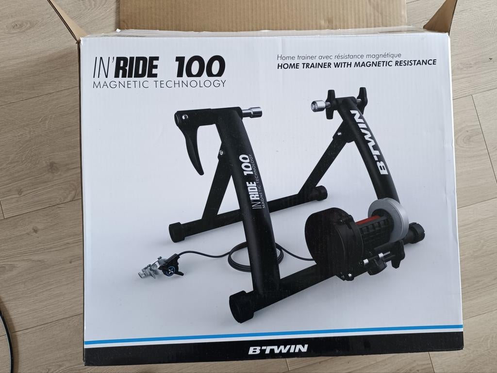 VAN RYSEL In'Ride 100 Fietstrainer van Decathlon, Sport en Fitness, Ophalen, Gebruikt, Benen, Overige typen