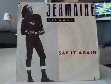 7" Single Jermaine Stewart - Say It Again / You Promise beschikbaar voor biedingen