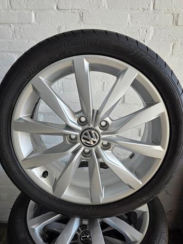 ZGAN orig. 17" VW Golf 7 R-line Dijon velgen, 6 mm zomerband beschikbaar voor biedingen