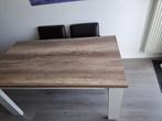 Mooie 6 personen eettafel, Ophalen, 50 tot 100 cm, Vijf personen of meer, 150 tot 200 cm