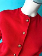 Vintage originele jaren 70 vestje rood maat 40, Maat 38/40 (M), Verzenden, Vintage, Gedragen